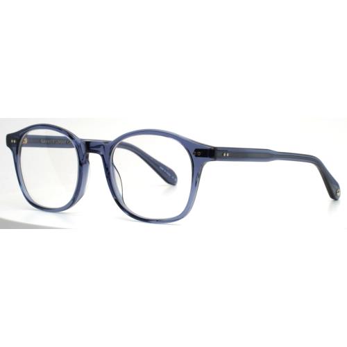 Garrett Leight Riley Pacb Pacific Blue Unisex Square Eyeglasses 48-22-145 B:43