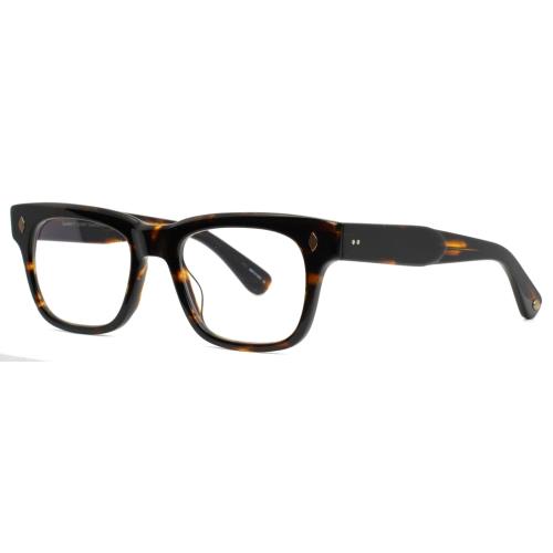 Garrett Leight Troubadour Coft Coffee Tortoise Mens Eyeglasses 49-21-140 B:38 A