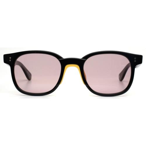 Garrett Leight Rambis BK Black Unisex Square Full Rim Sunglasses 47-23-145 B:42