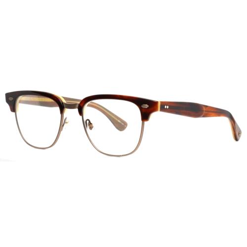 Garrett Leight Elkgrove Wht-atg Whiskey Tortoise Mens Eyeglasses 49-21-145 C