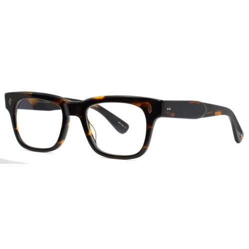 Garrett Leight Troubadour Coft Coffee Tortoise Mens Eyeglasses 49-21-140 B:38 B