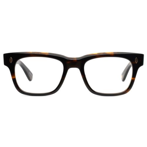 Garrett Leight Troubadour Coft Coffee Tortoise Mens Eyeglasses 49-21-140 B:38 C