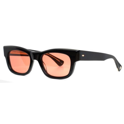 Garrett Leight Woz Bk/swtr Black Womens Cat Eye Sunglasses 49-21-145 B:36