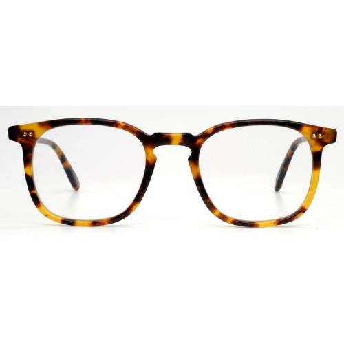 Garrett Leight Ruskin Ecospt Eco Spotted Tortoise Eyeglasses 48-22-145 B:42 A