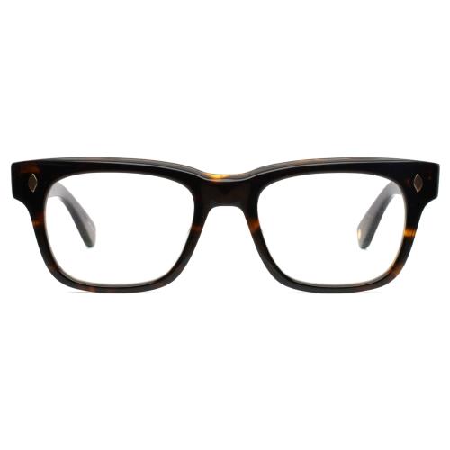 Garrett Leight Troubadour Coft Coffee Tortoise Mens Eyeglasses 49-21-140 B:38 D