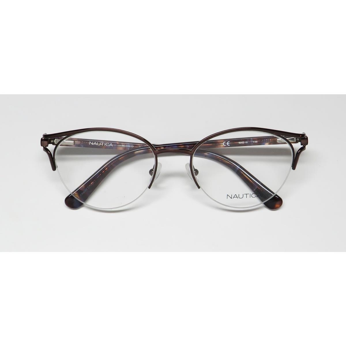 Nautica NLO5013 Cat Eye Eyeglass Frame/glasses Cateye Shaped Lenses