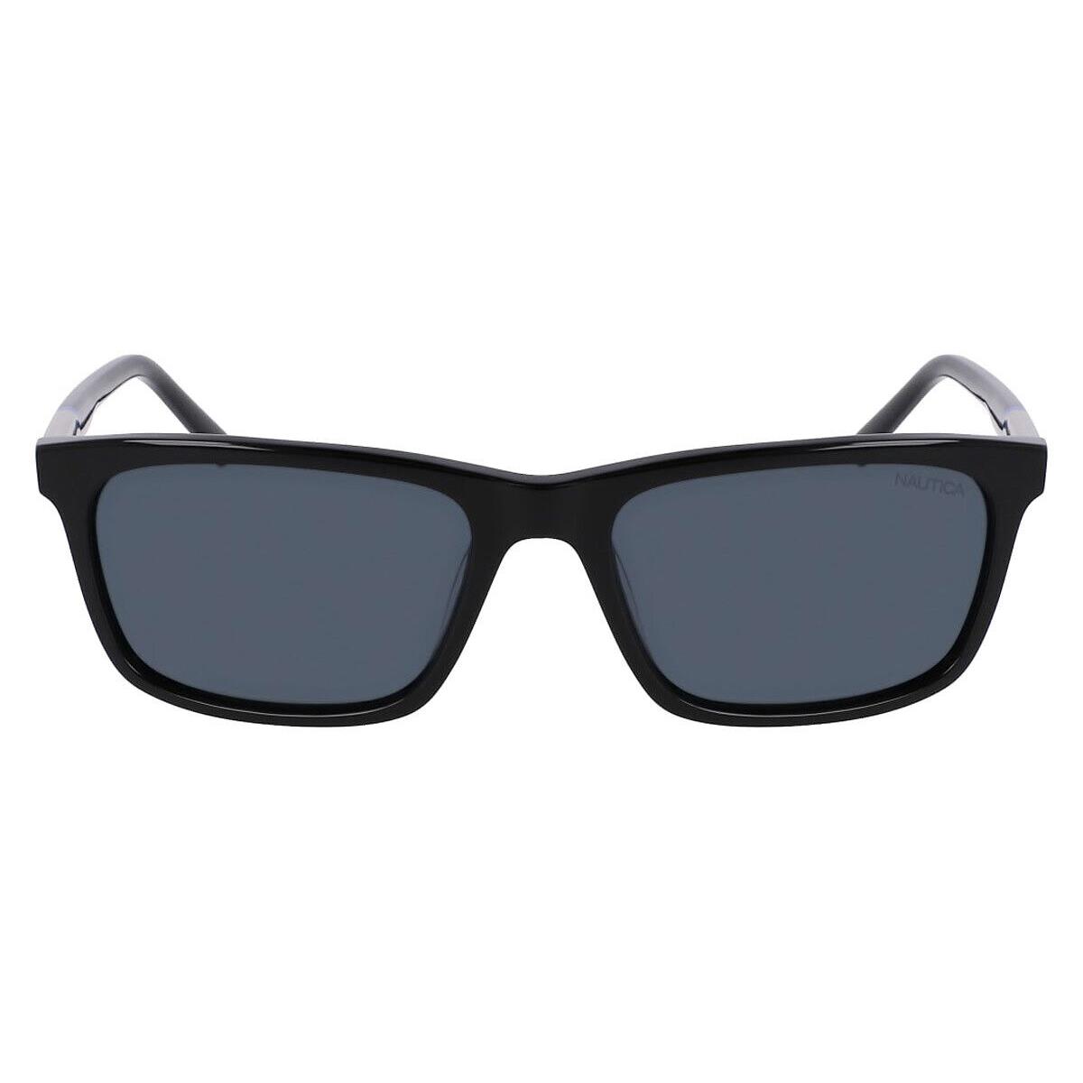 Nautica Nau Sunglasses Men Black 57mm