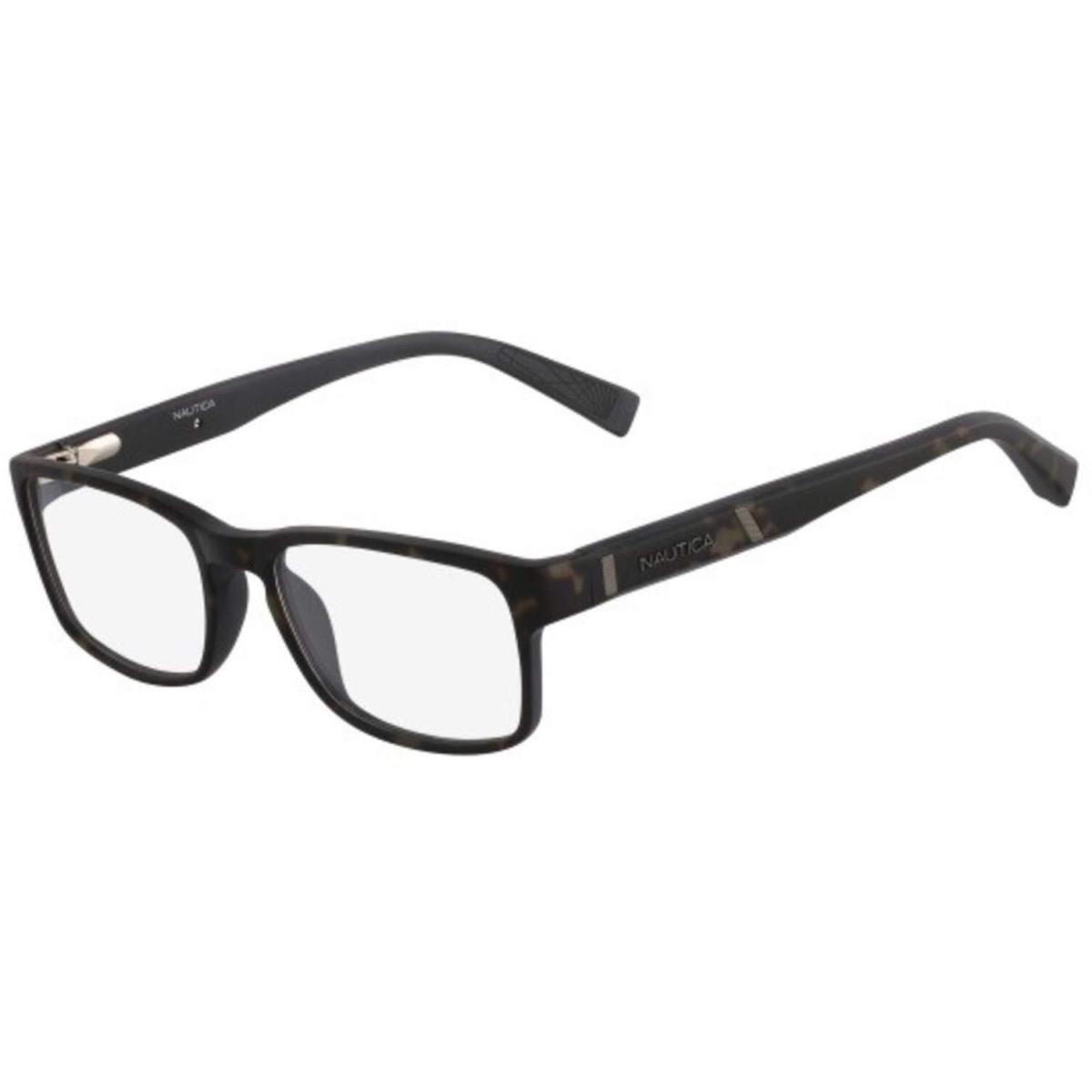 Nautica N-8108 309 Matte Dark Tortoise Eyeglasses 52/19/140