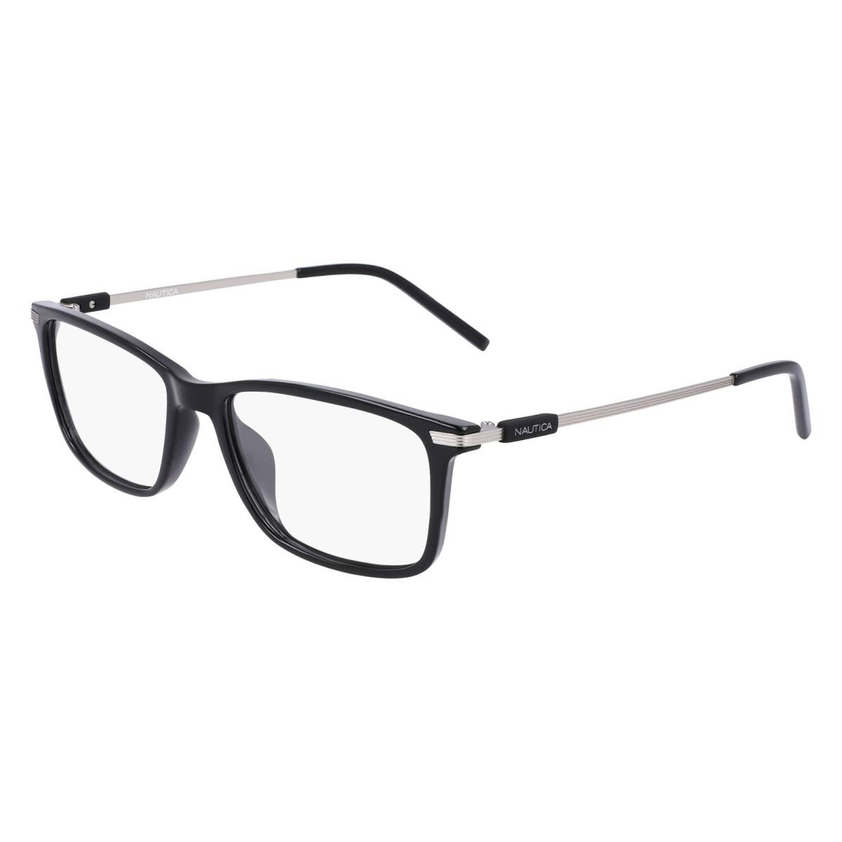 Nautica N-8170 001 Black Eyeglasses 55/17/145