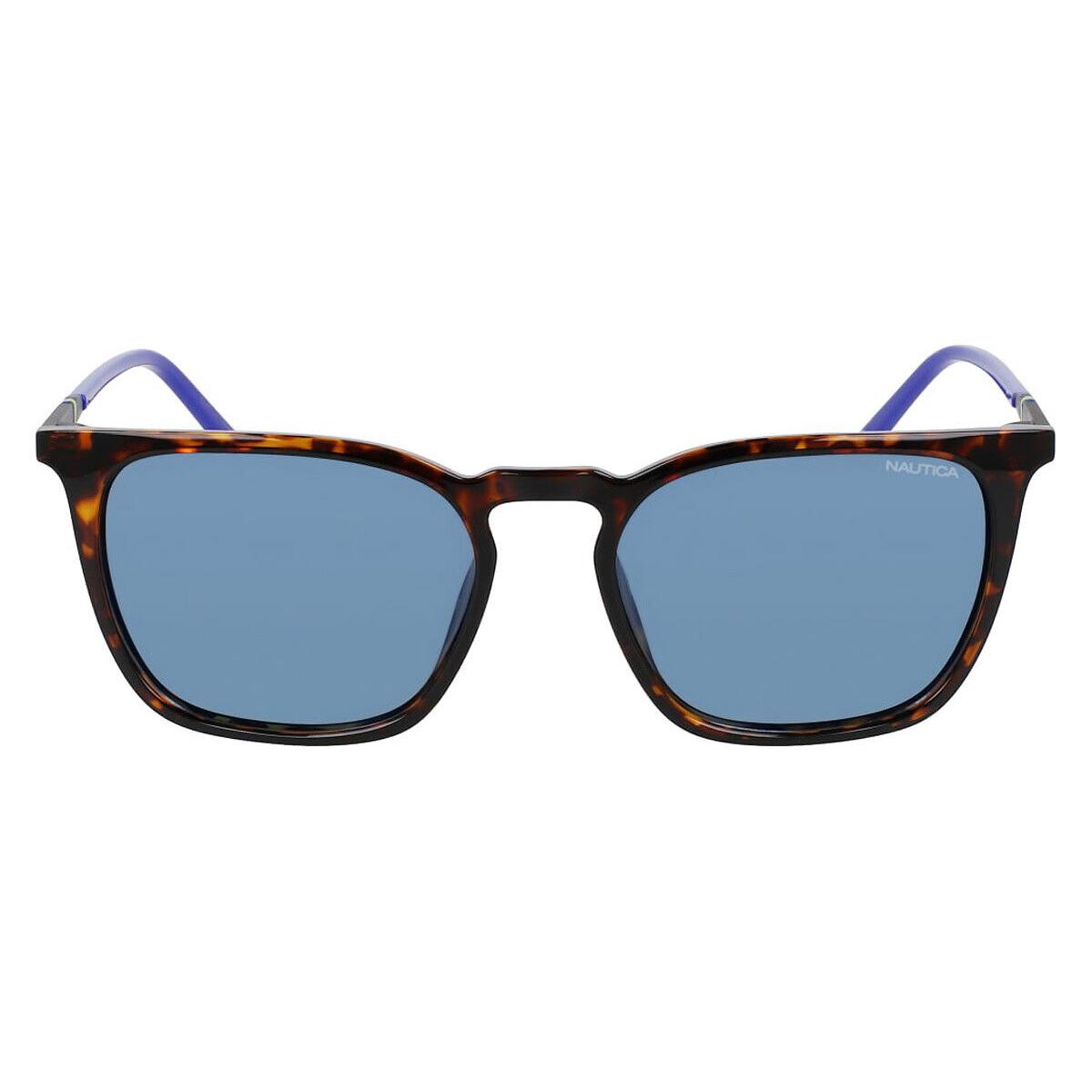 Nautica Nau Sunglasses Men Dark Tortoise 55mm