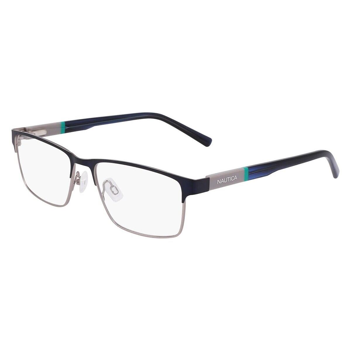 Nautica Nau Eyeglasses Men Matte Navy 53mm