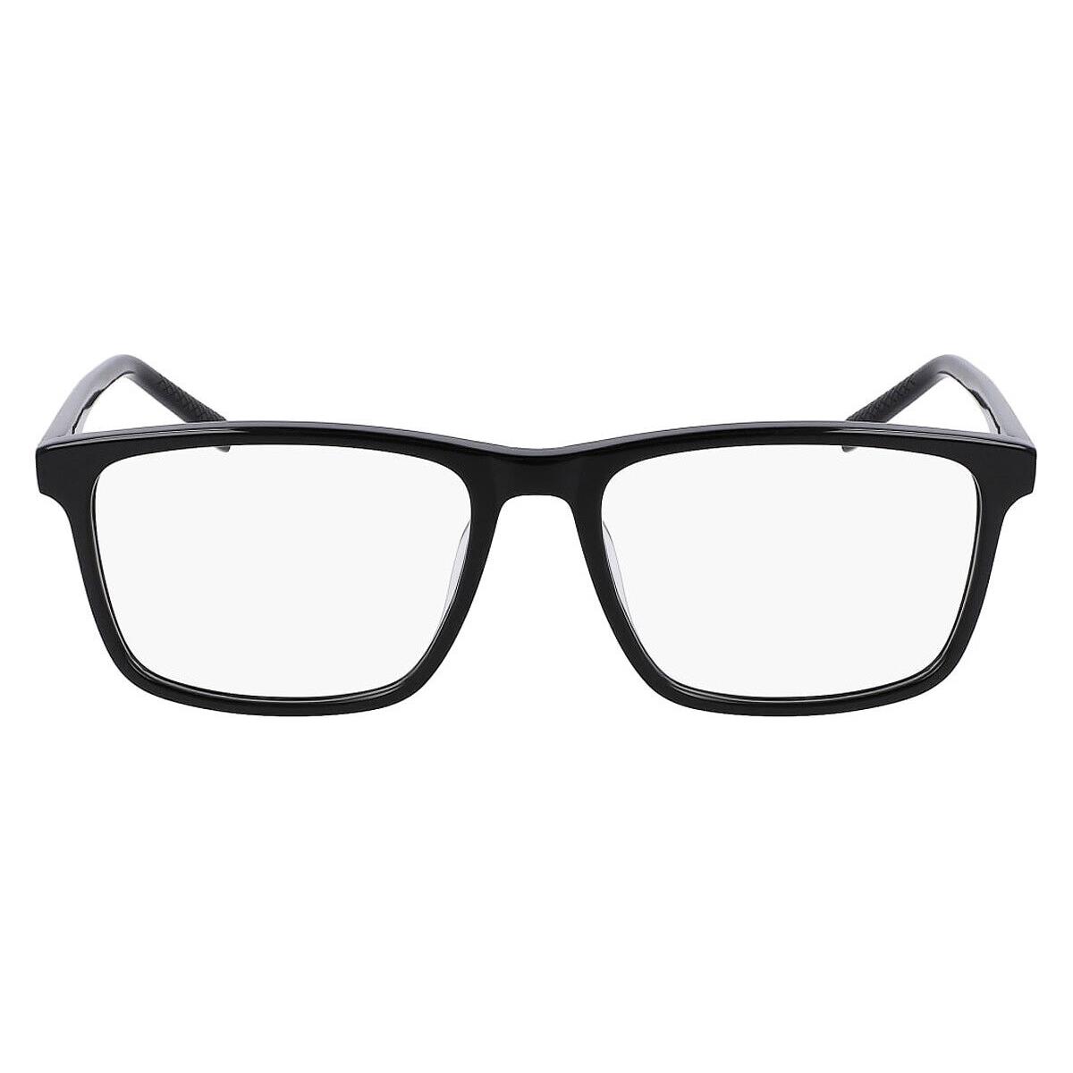 Nautica N8178 Eyeglasses Men Black Square 55mm