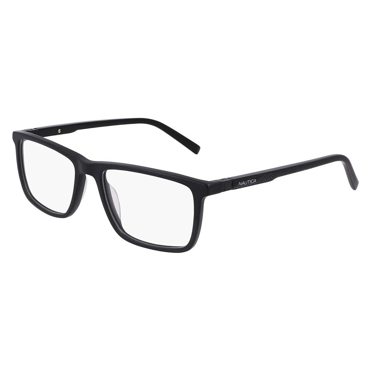 Nautica Nau Eyeglasses Men Matte Black 56mm