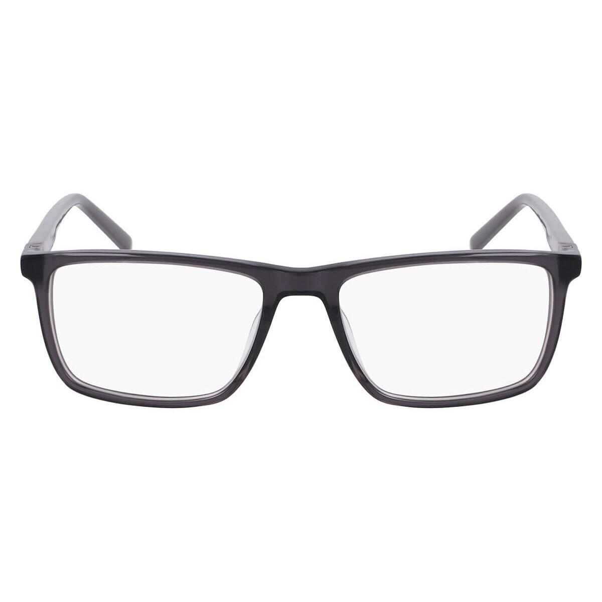 Nautica Nau Eyeglasses Men Gray Crystal 56mm