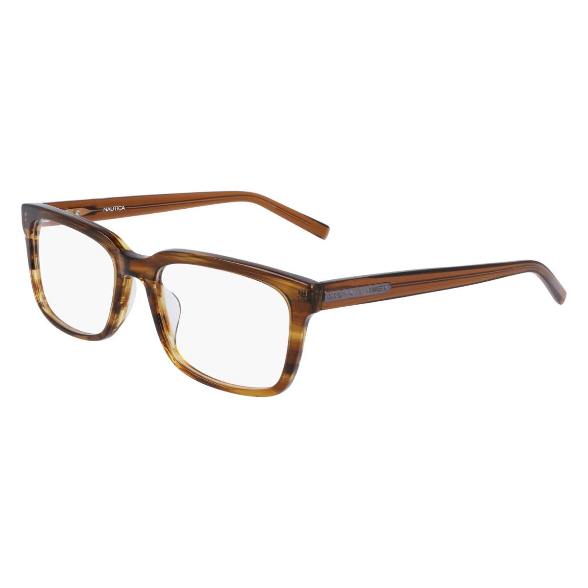 Nautica N8172 Amber Horn 261 Eyeglasses