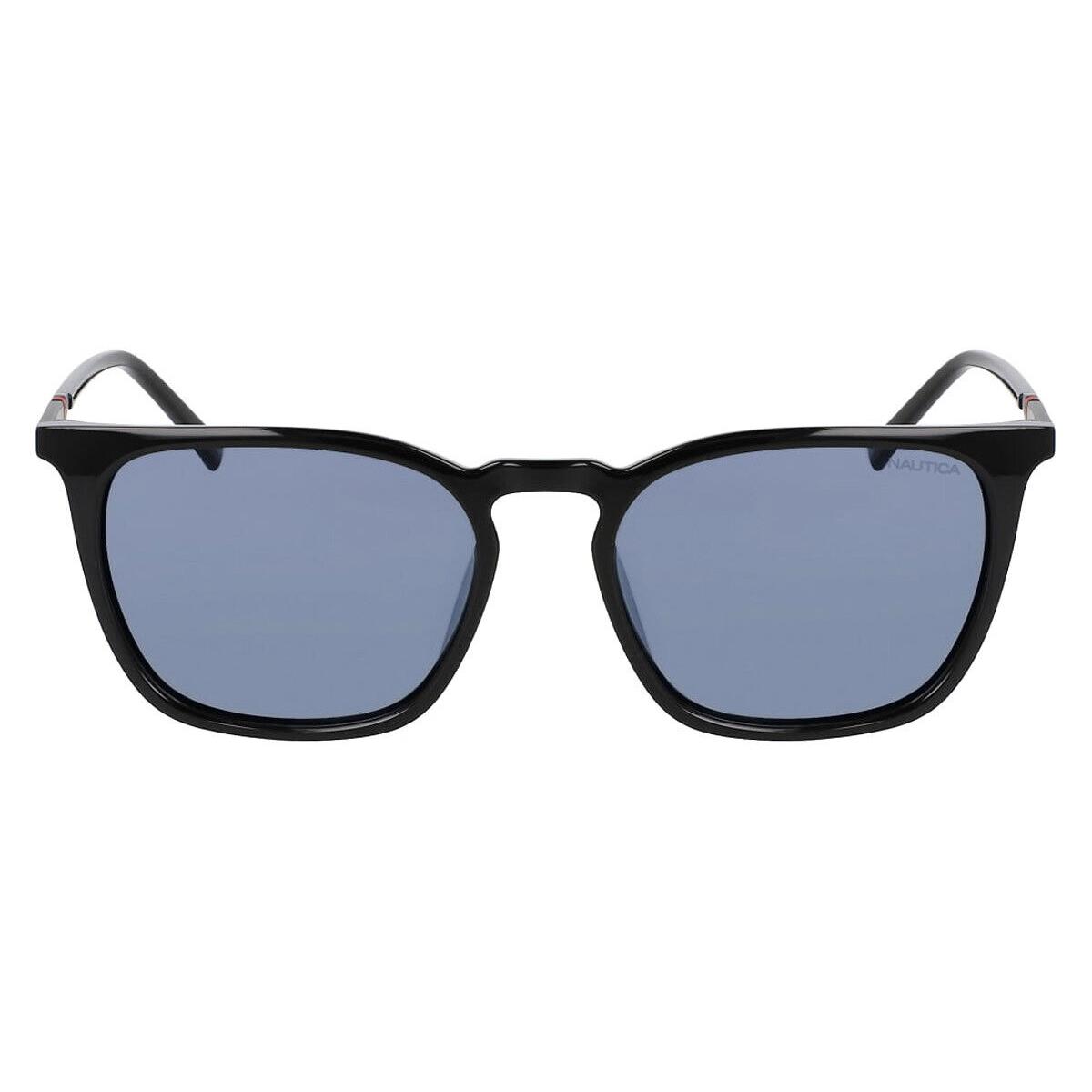 Nautica Nau Sunglasses Men Black 55mm