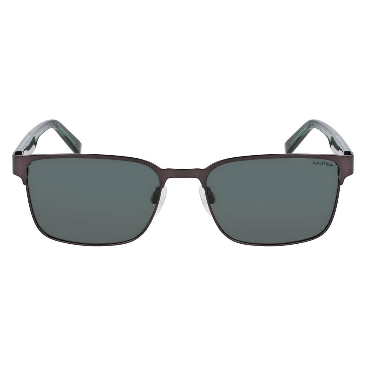 Nautica N5150S Sunglasses Men Matte Gunmetal 57mm - Frame: Matte Gunmetal