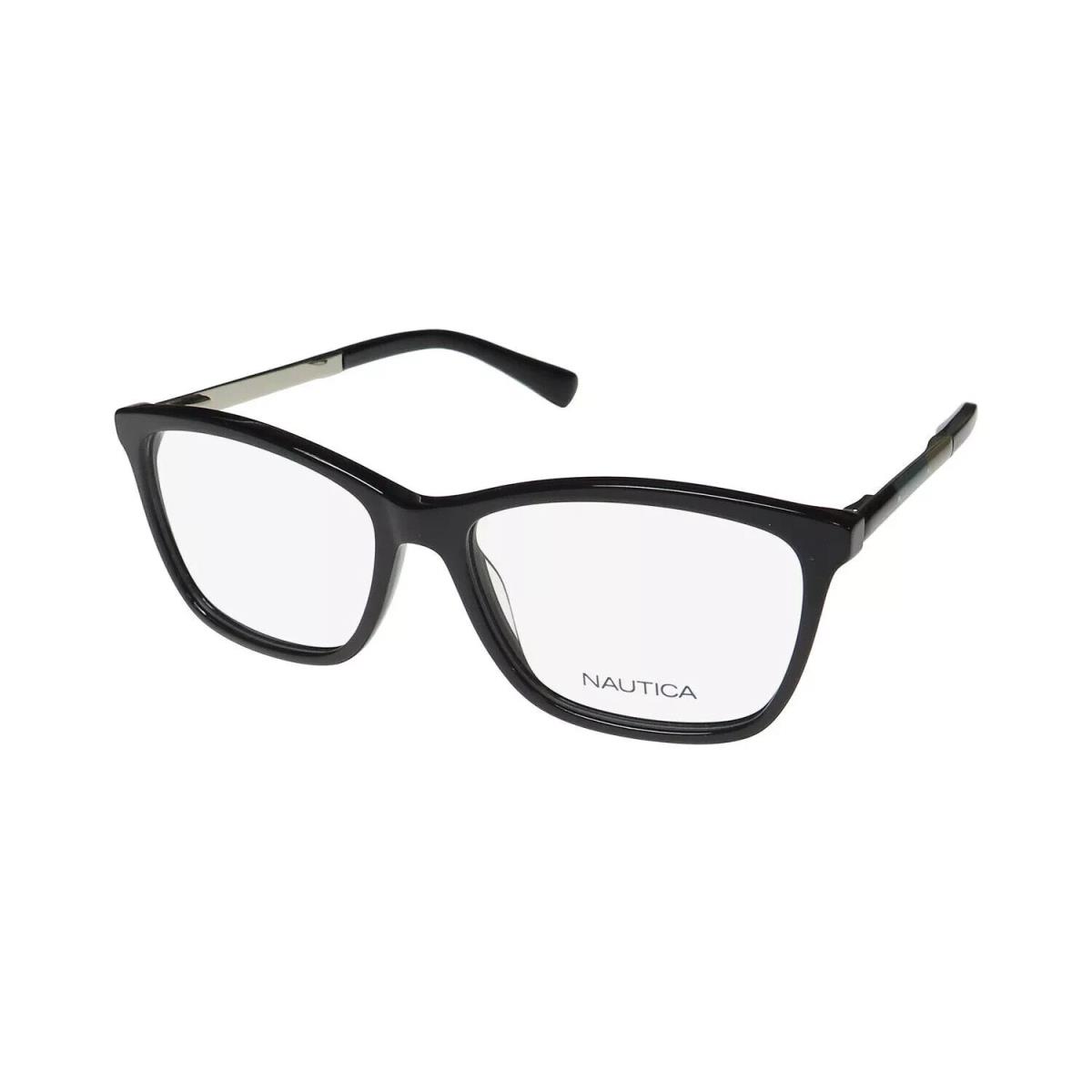 Nautica NLO5008 Women`s Rx`able Black Frame Eyeglasses 53-15-140