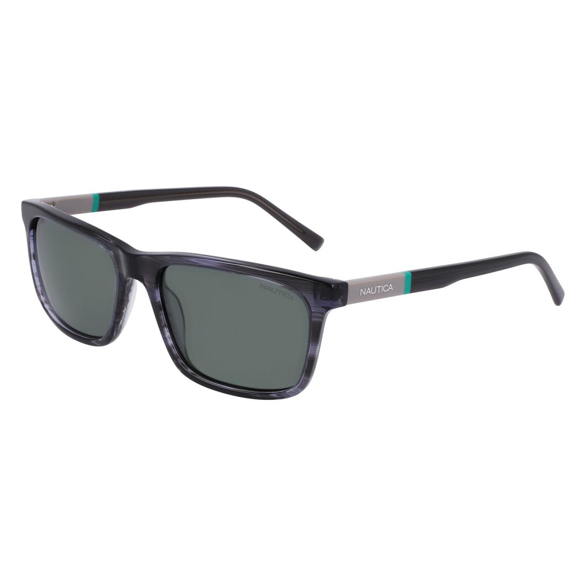 Nautica N6254S Grey Horn 031 Sunglasses