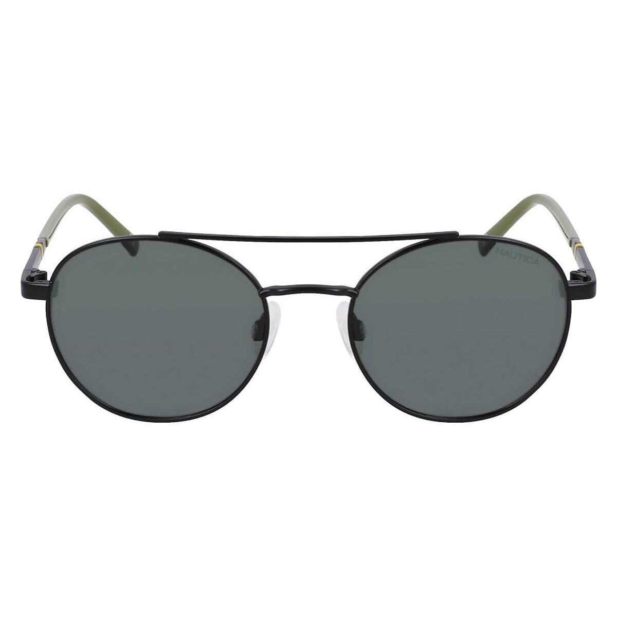 Nautica Nau Sunglasses Men Black 52mm