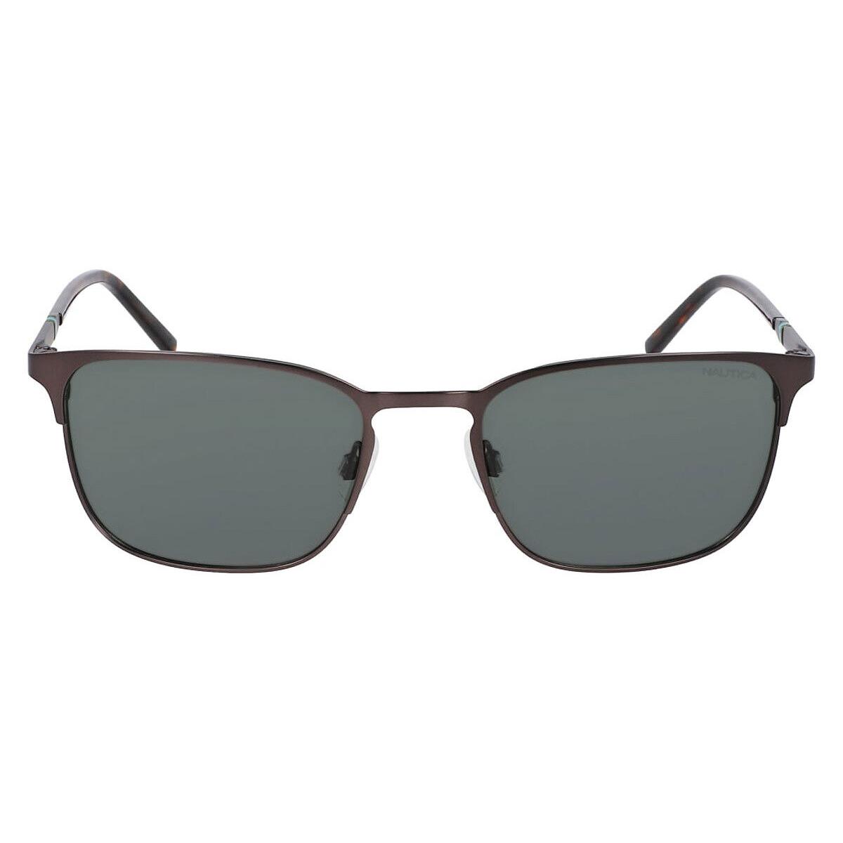 Nautica Nau Sunglasses Men Matte Gunmetal 55mm - Frame: Matte Gunmetal