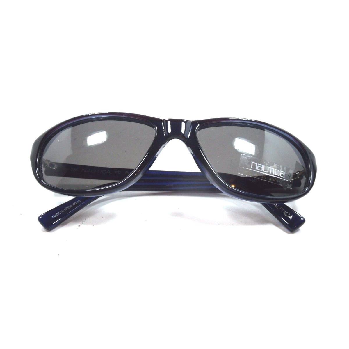 Nautica Sunglasses N6508S Black 323 Polarized Size 55mm Frame