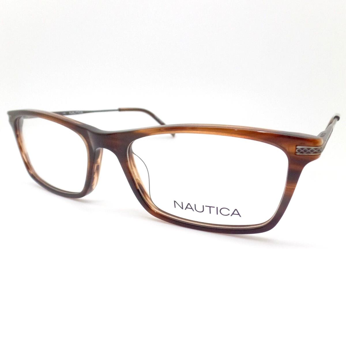 Nautica N8157 221 Brown Horn 54mm Frames