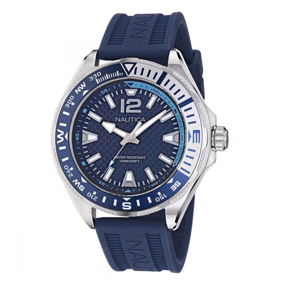 Watch Nautica NAPCWF305 Clearwater Beach Man 48mm Stainless Steel