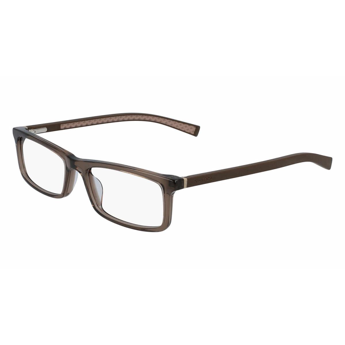 Nautica Men`s Eyeglasses Frames N8162 200 Brown 53mm