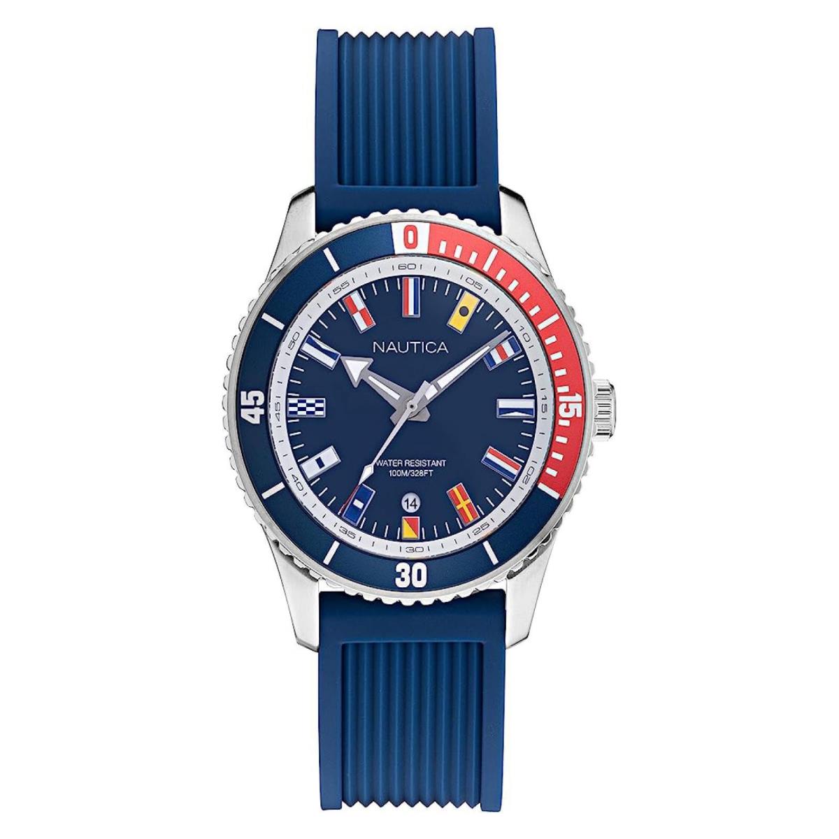 Watch Nautica NAPPBS020 Nappbs Man 44mm Stainless Steel