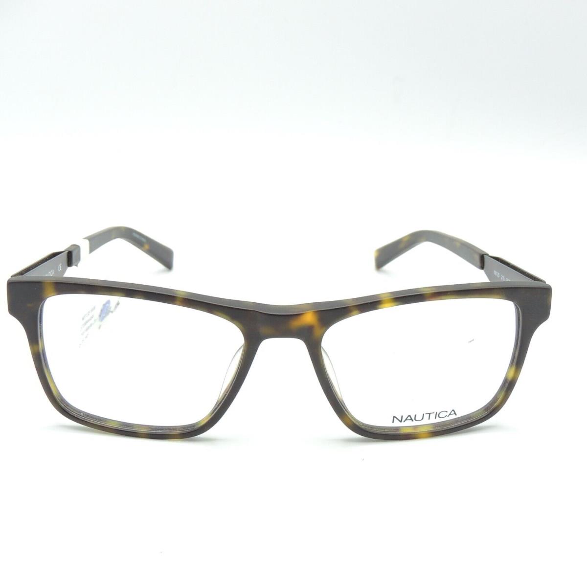 Nautica N8135 215 Matte Dark Tortoise Eyeglass Frame 55 18 145