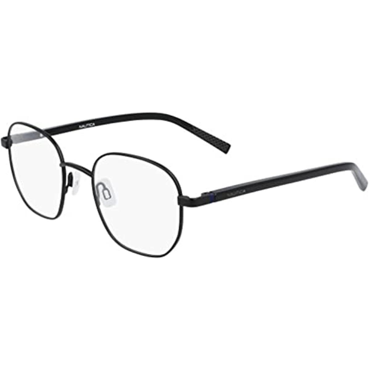 Nautica N7313 005 Matte Black Eyeglasses 49mm with Nautica Case