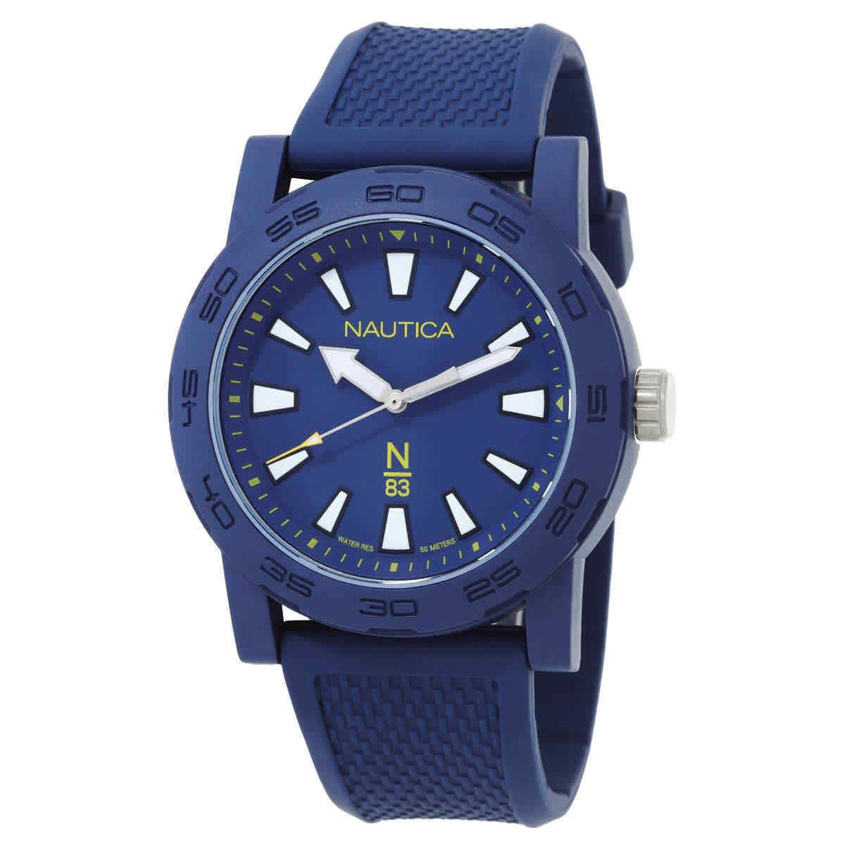 Nautica Ayia Triada Quartz Blue Dial Men`s Watch NAPATF202