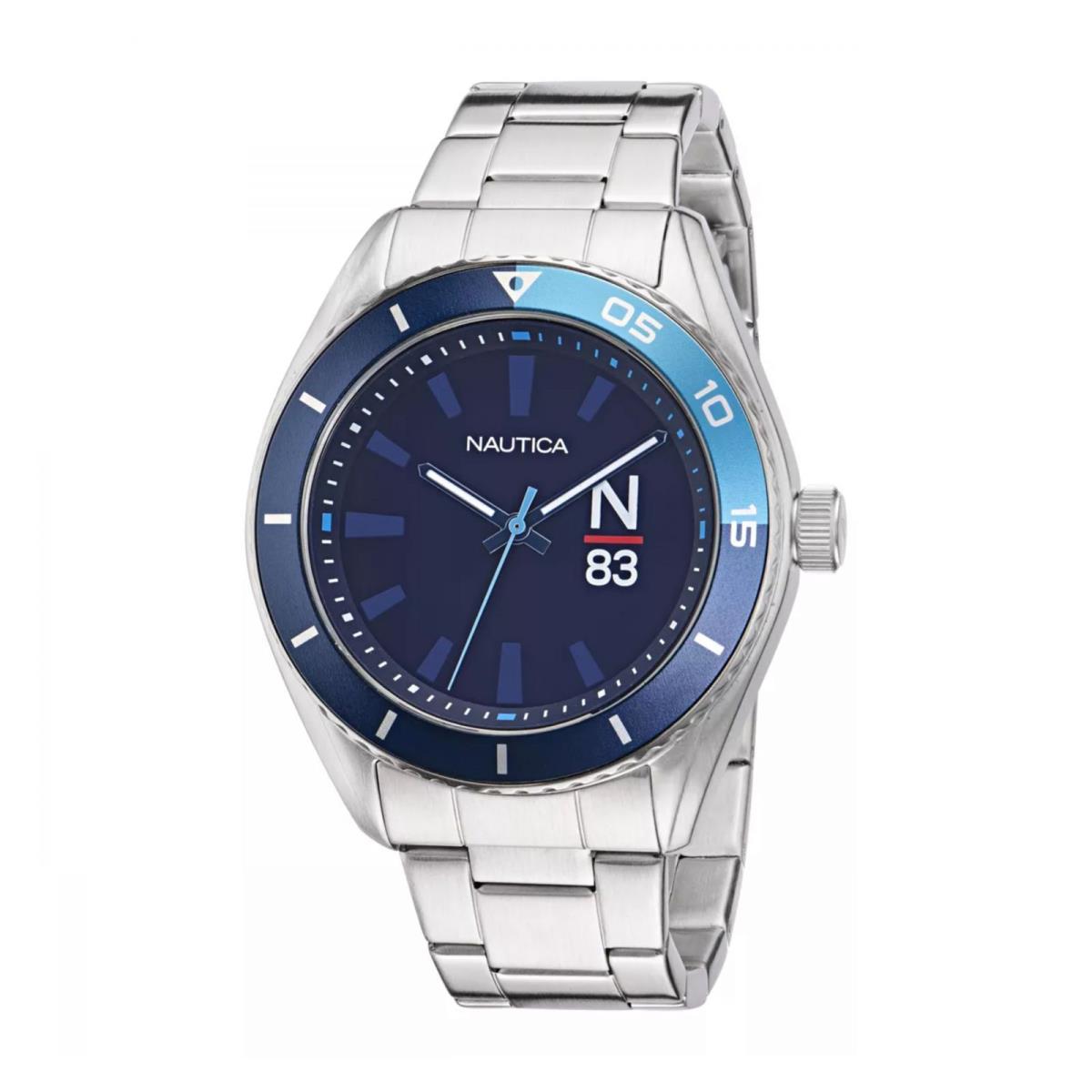 Watch Nautica NAPFWF310 Finn World Man 44mm Stainless Steel