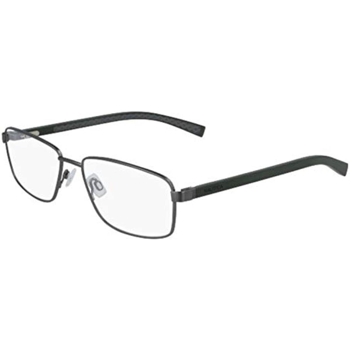 Nautica N7311 030 Matte Gunmetal Eyeglasses 57mm with Nautica Case