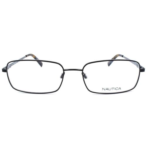 Nautica N7302 005 Men`s Eyeglasses Frames 55-18-140 Satin Black