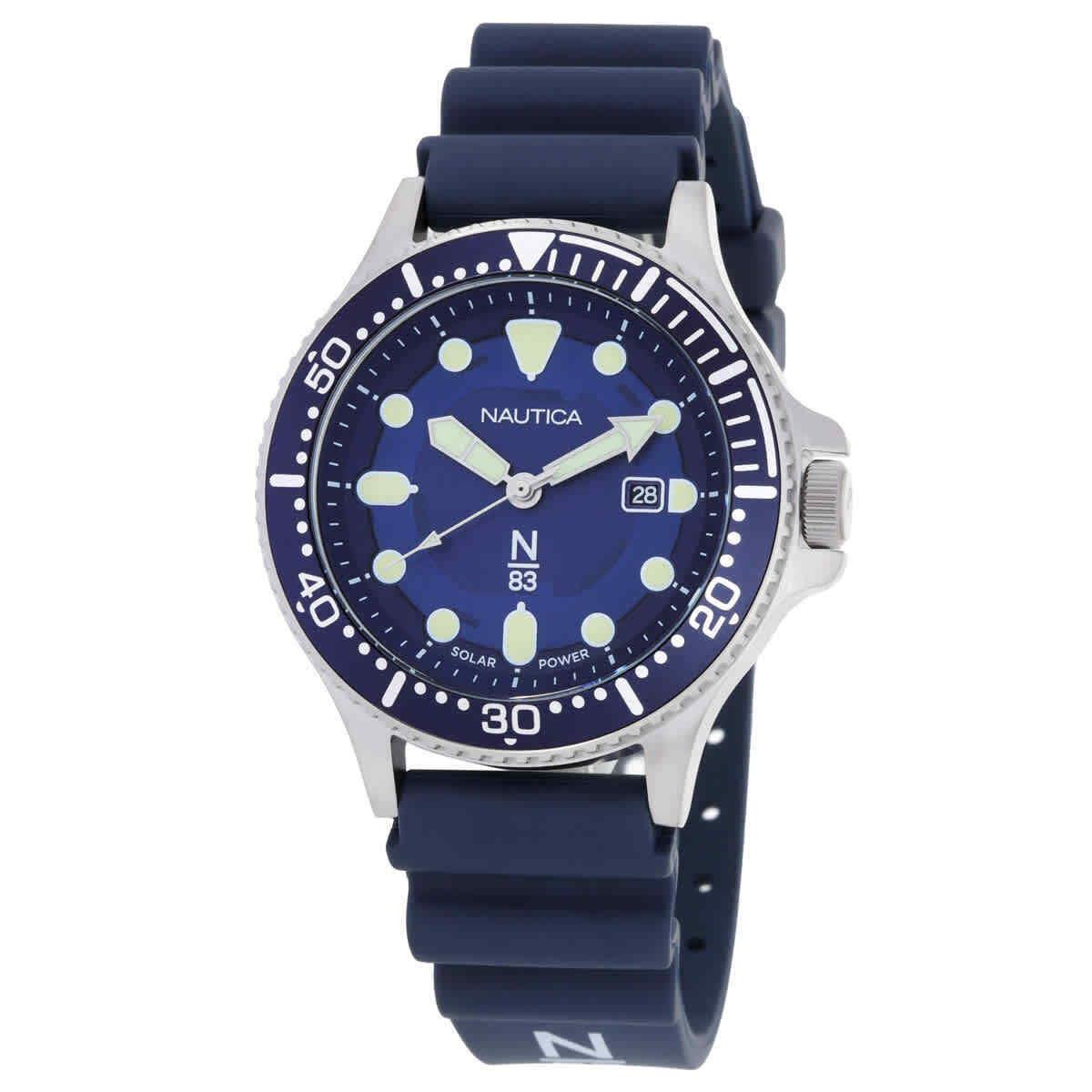 Nautica Cocoa Beach Blue Dial Men`s Watch NAPCBS304