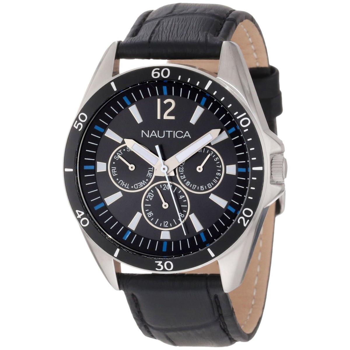 Nautica Men`s N12631G Nst 07 Flags Classic Analog Watch