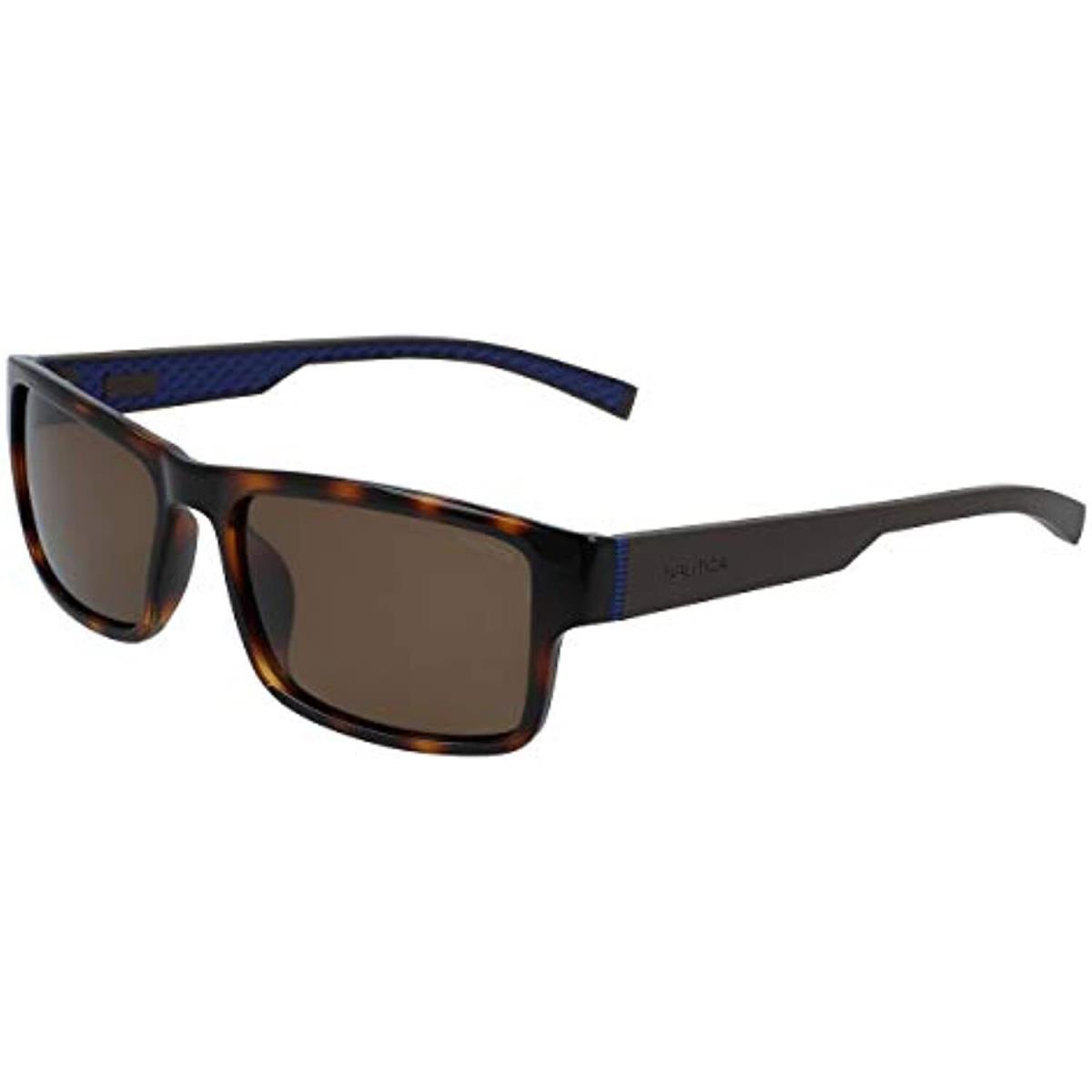 Nautica N6241S 206 Dark Tortoise Polarized Sunglasses with Brown Lenses