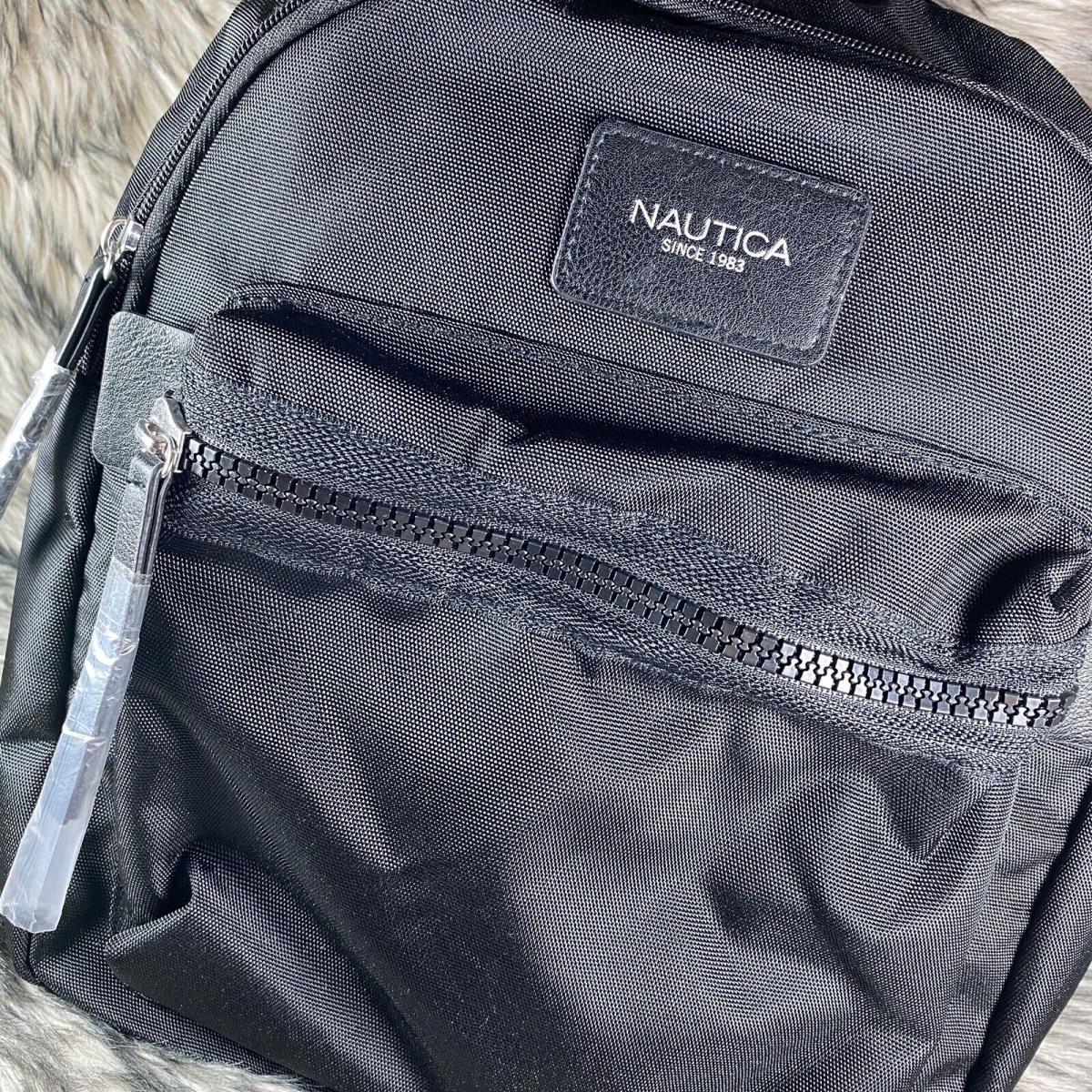 Nautica Armada Formation Jr. Medium Mini Backpack Solid Black