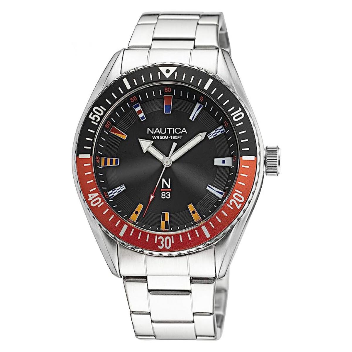 Watch Nautica NAPFWF017 Napfwf Man 44mm Stainless Steel