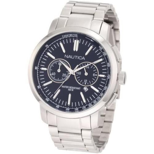 Nautica Men`s N22603G Classic Chronograph Bracelet / Nct 800 Watch