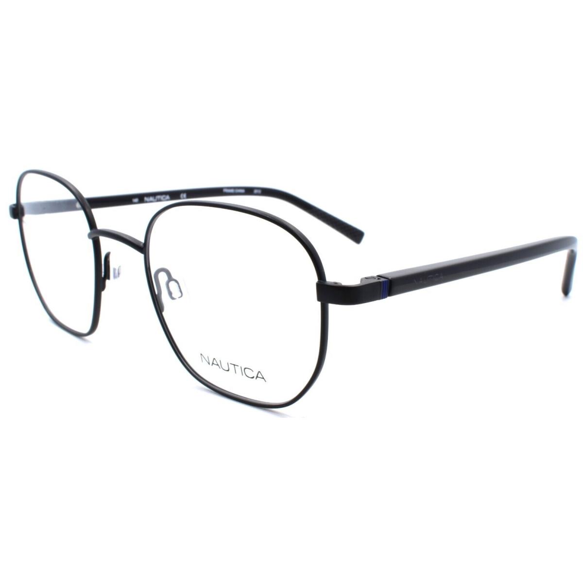 Nautica N7313 005 Men`s Eyeglasses Frames 49-20-140 Satin Black