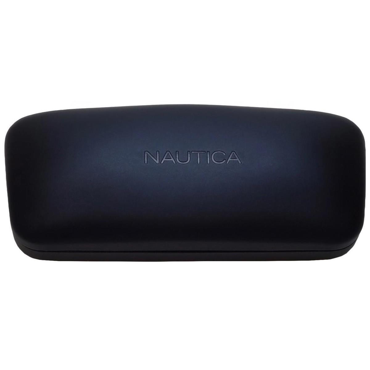 Nautica N7303 005 Satin Black Eyeglasses 49mm with Nautica Case