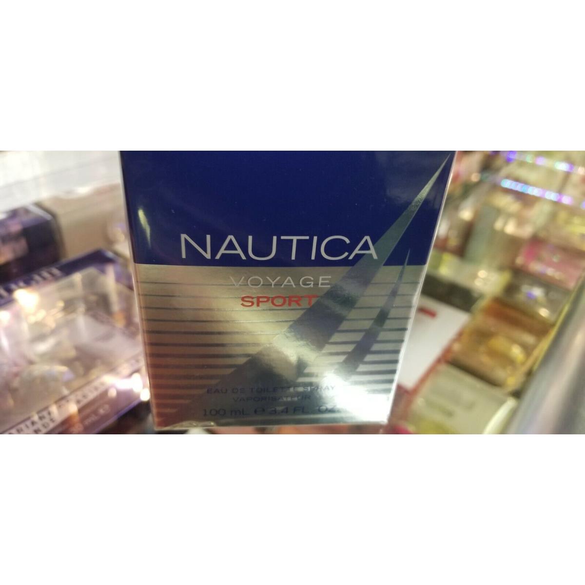 Nautica Voyage Sport 3.4oz / 100 ml Eau de Toilette Edt Spray For Men Box