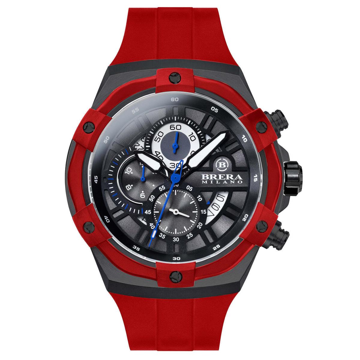 Brera Milano Supersportivo Evo Chronograph BMSSQC4503A Mens Watch