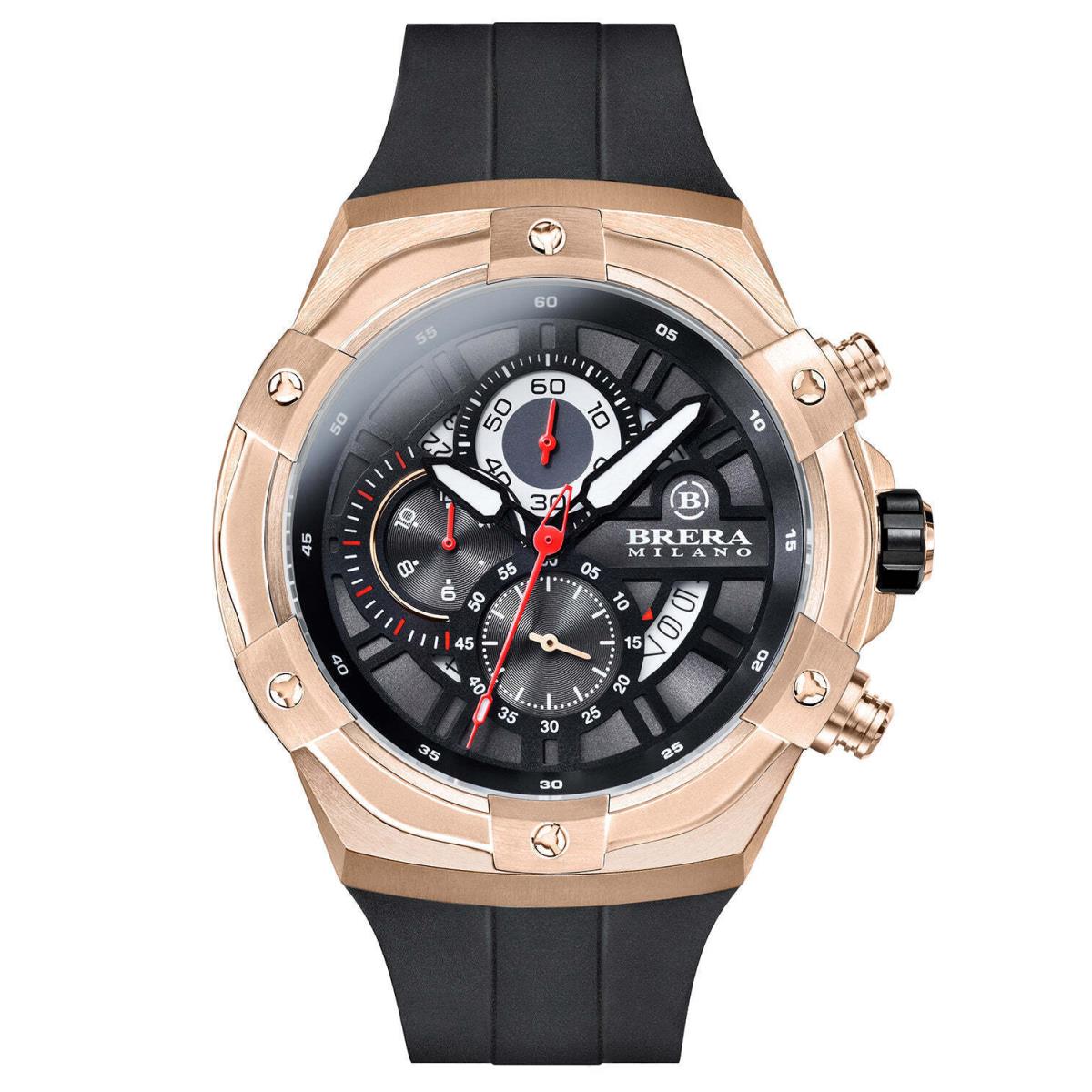 Brera Milano Supersportivo Evo Chronograph BMSSQC4502C Mens Watch