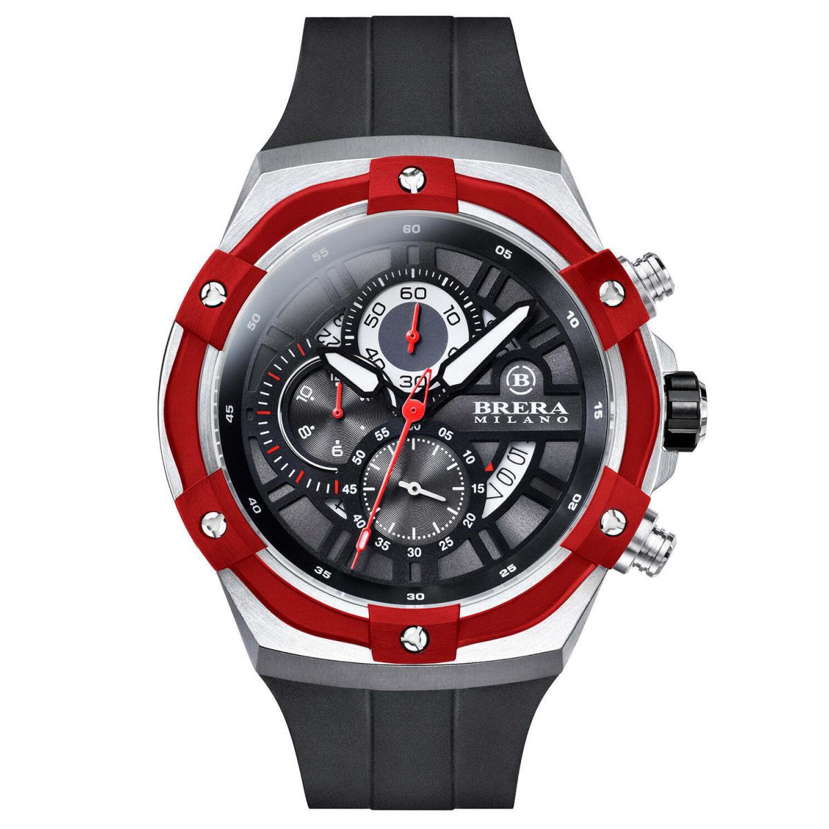 Brera Milano Supersportivo Evo Chronograph BMSSQC4501B Mens Watch