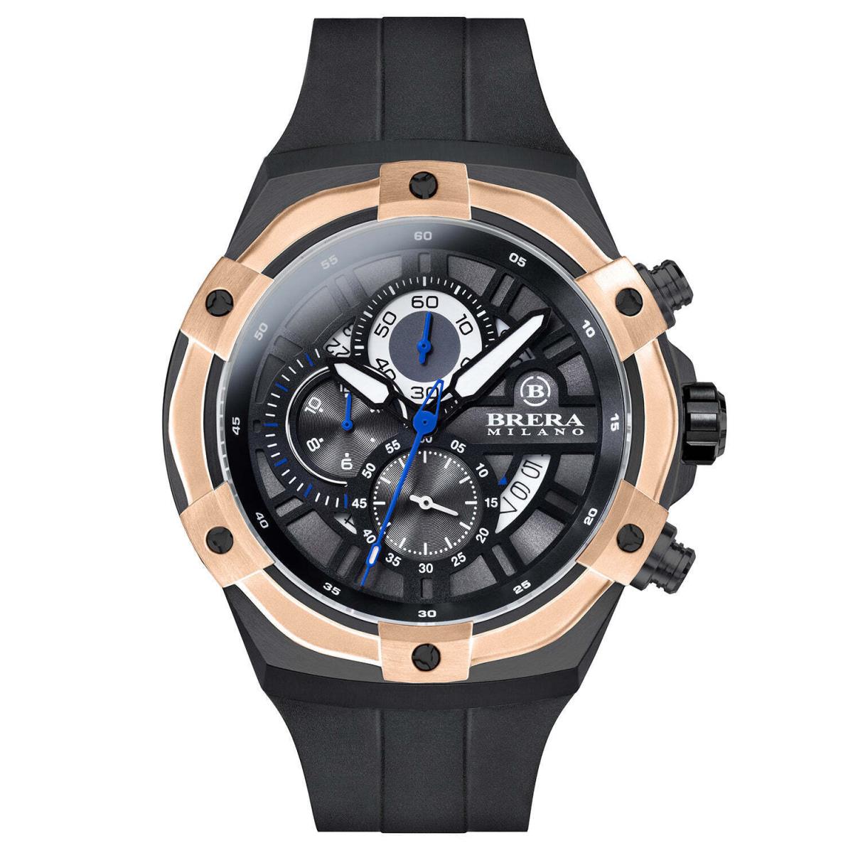 Brera Milano Supersportivo Evo Chronograph BMSSQC4503D Mens Watch