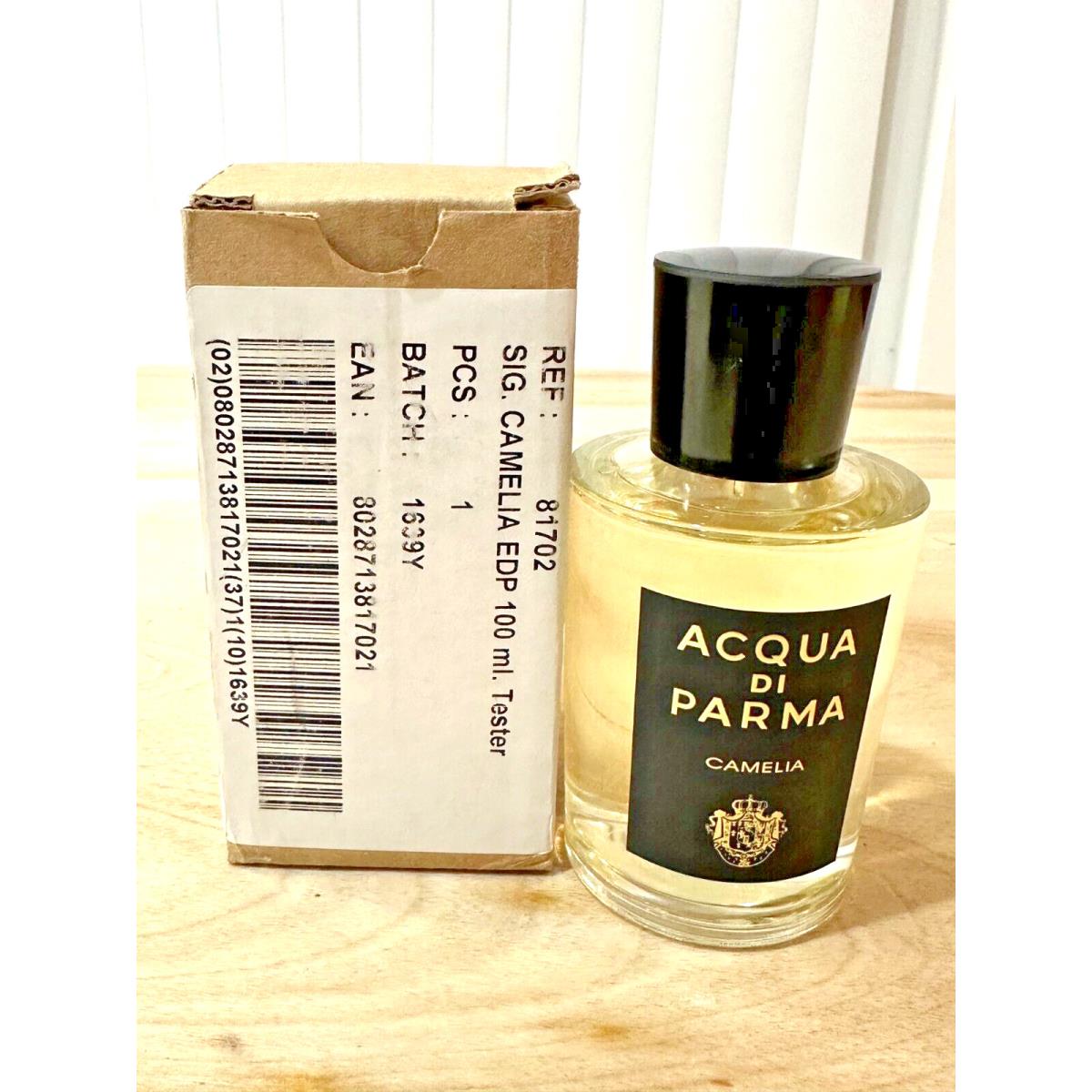 Acqua DI Parma Camelia Unisex Eau DE Parfum Spray 3.4 OZ 100 ML Tester